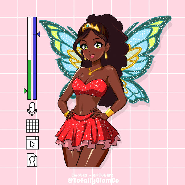 Custom Fairy Glam GIFtuber