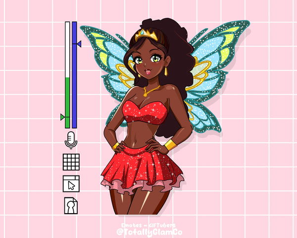 Custom Fairy Glam GIFtuber