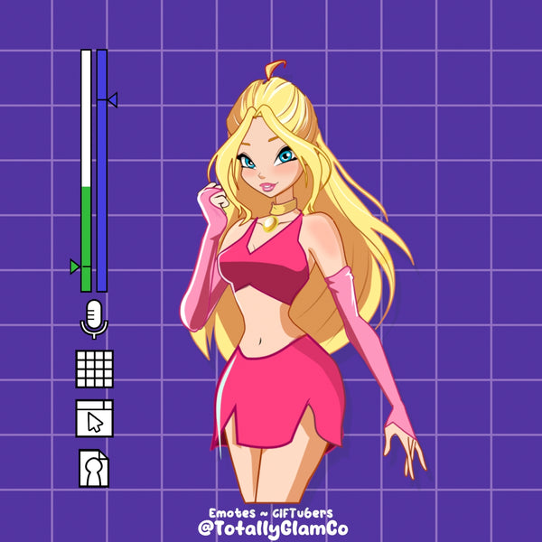 Custom Fairy Glam GIFtuber