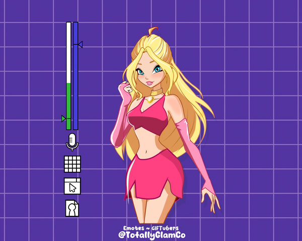 Custom Fairy Glam GIFtuber