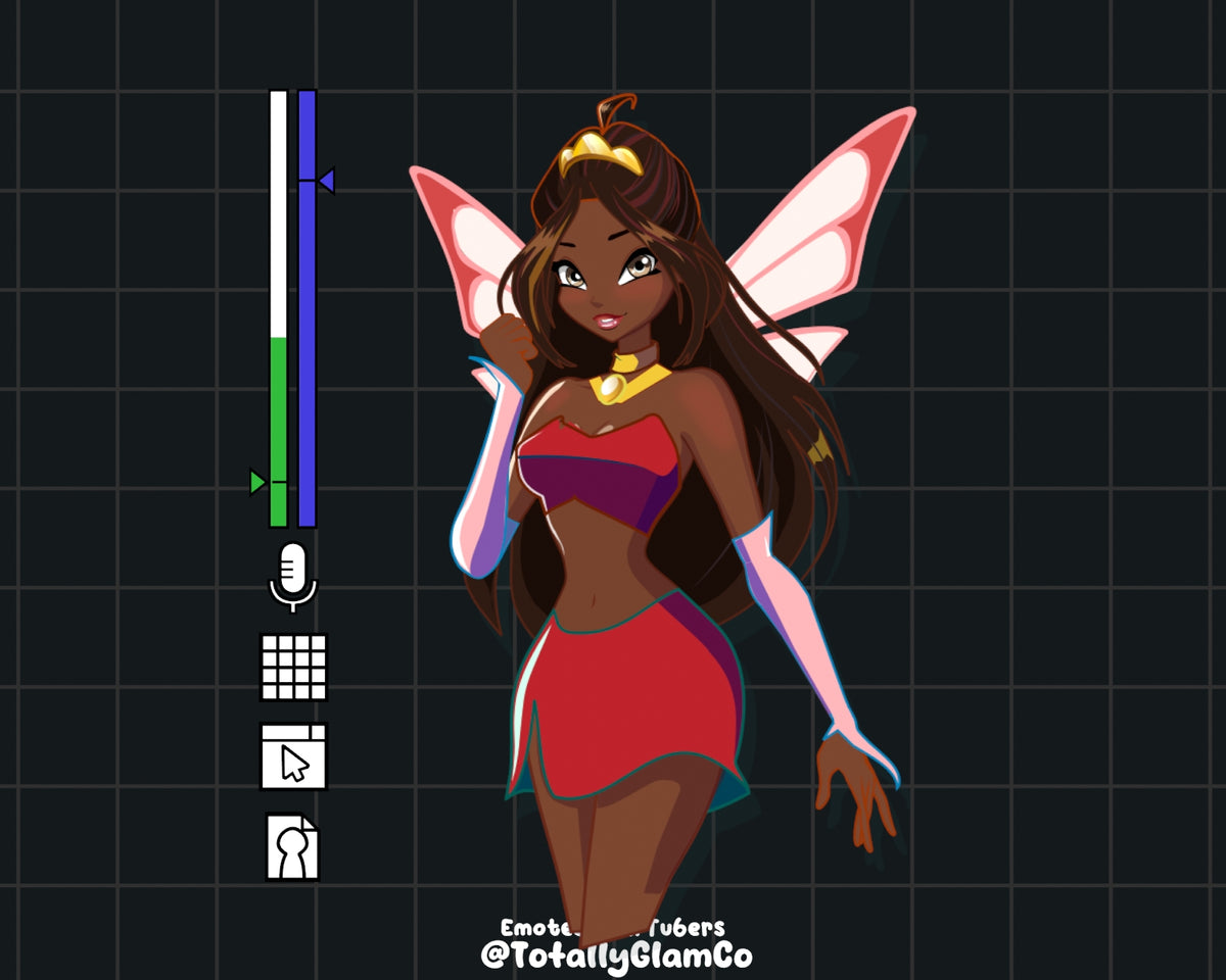Custom Fairy Glam GIFtuber