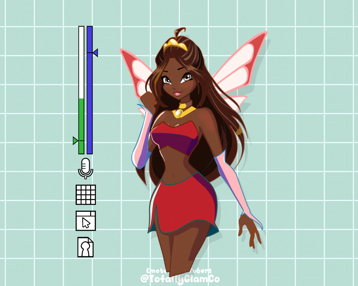 Custom Fairy Glam GIFtuber