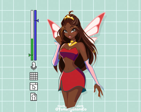 Custom Fairy Glam GIFtuber