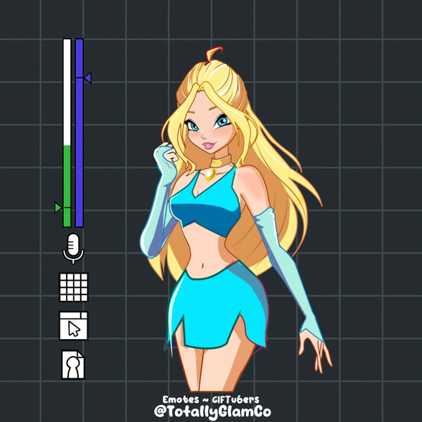 Custom Fairy Glam GIFtuber