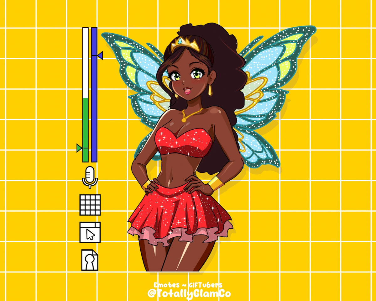 Custom Fairy Glam GIFtuber