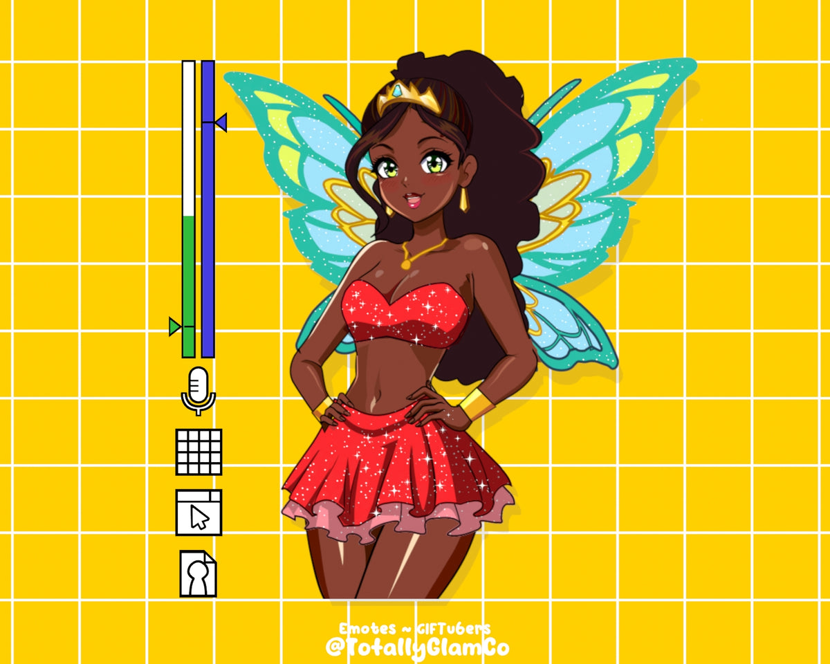 Custom Fairy Glam GIFtuber