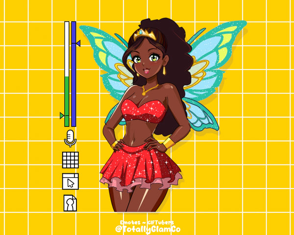 Custom Fairy Glam GIFtuber