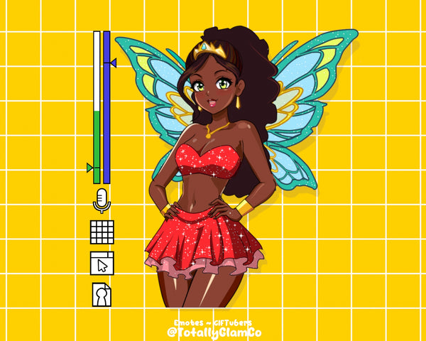 Custom Fairy Glam GIFtuber