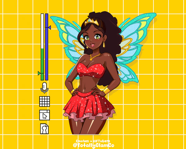 Custom Fairy Glam GIFtuber