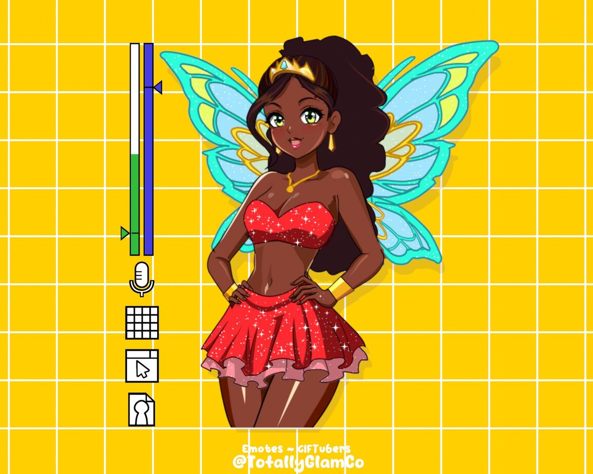 Custom Fairy Glam GIFtuber