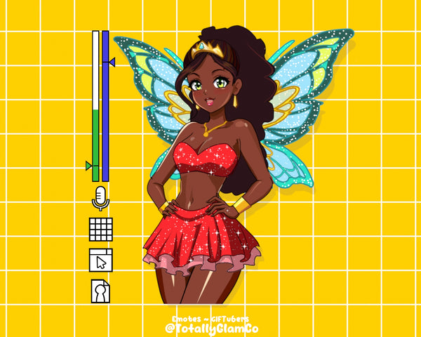 Custom Fairy Glam GIFtuber