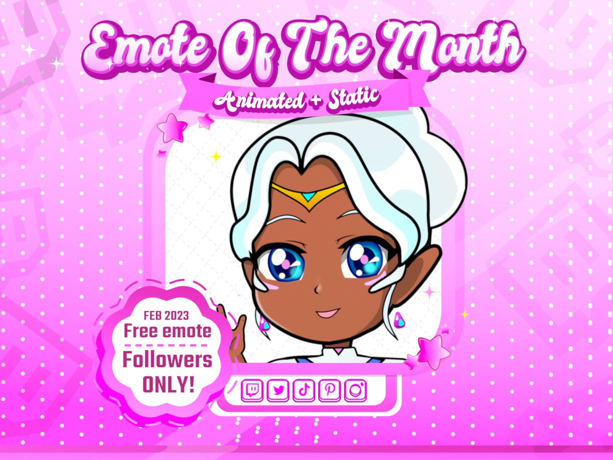 Animated + Static Rizz King Twitch Emote – TotallyGlamCo