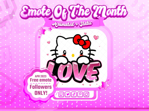 Animated W Stream Emote V1
