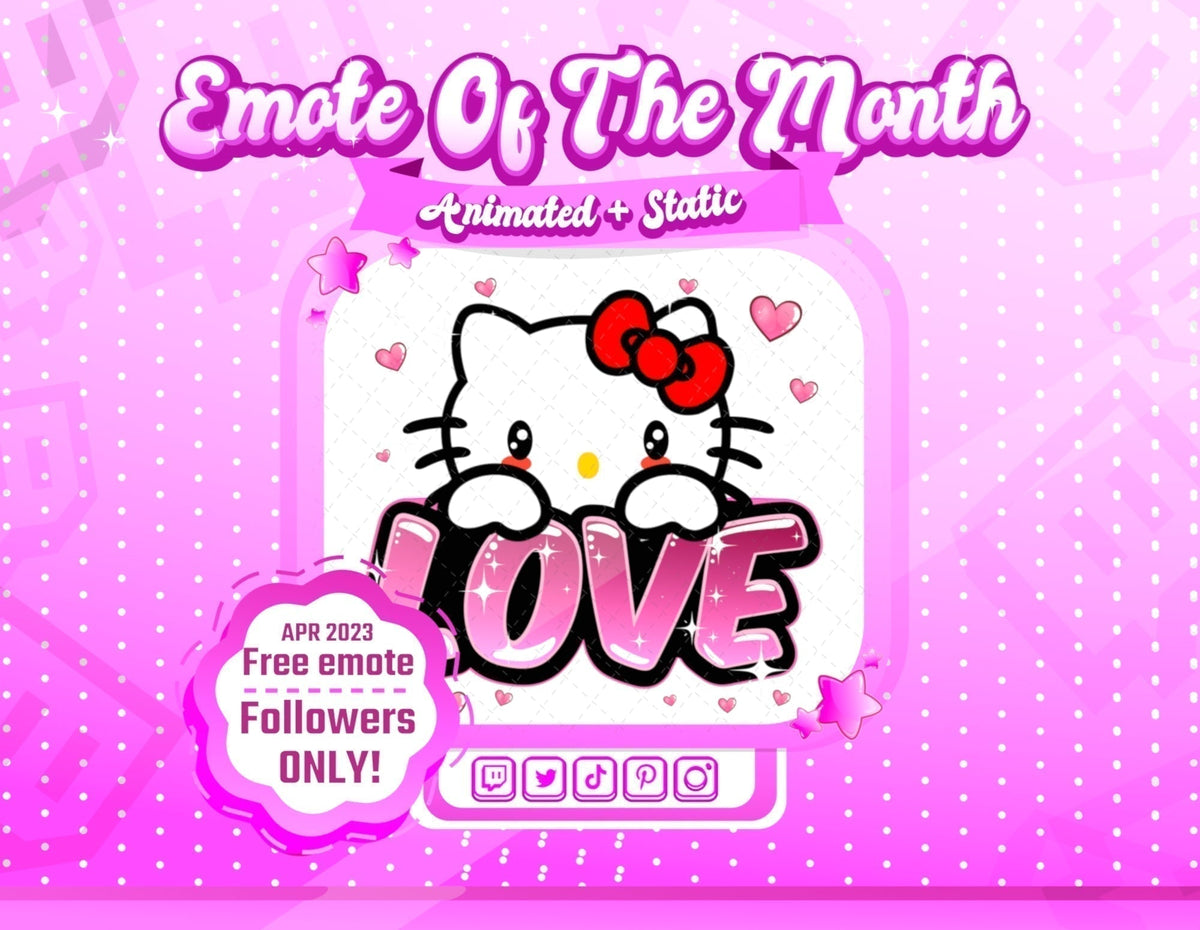 Animated Pink Get sh*t on Emote