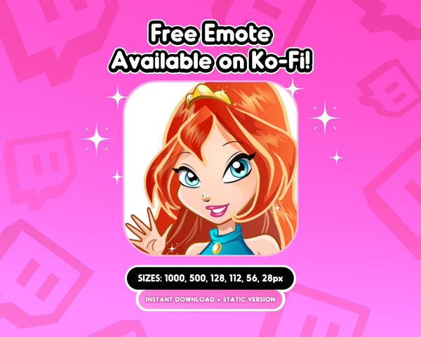 Animated Hype Text Emote V9
