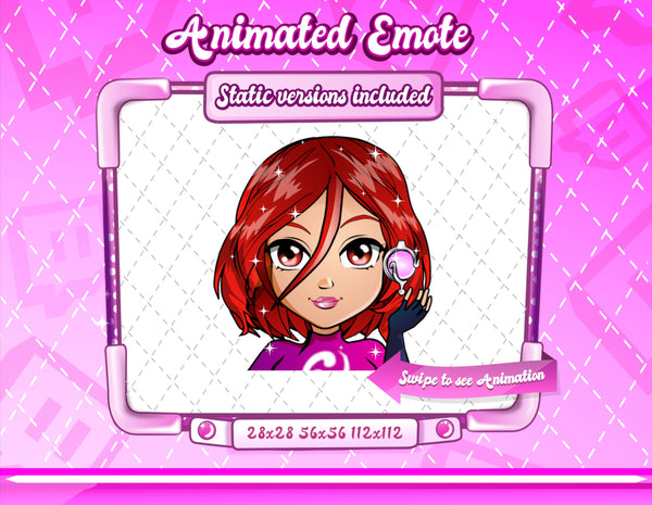 Animated Will Vandom W.I.T.C.H Emote