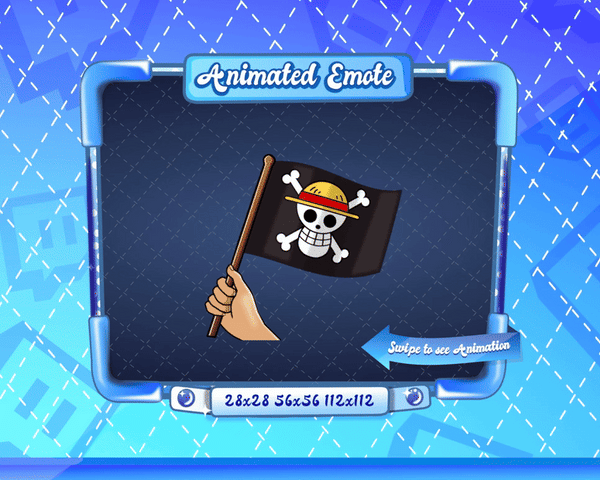 Animated Jolly Roger Emote