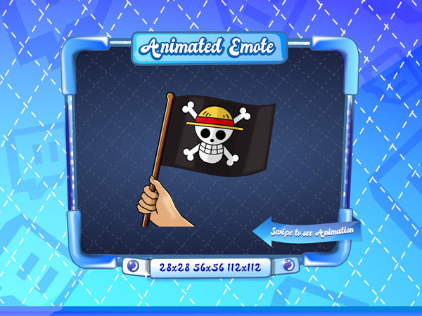 Animated Jolly Roger Emote