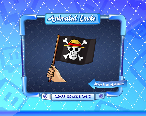 Animated Jolly Roger Emote