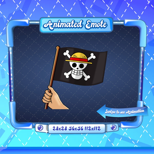 Animated Jolly Roger Emote