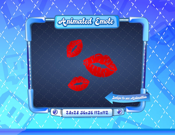 Animated Lip Print Emote