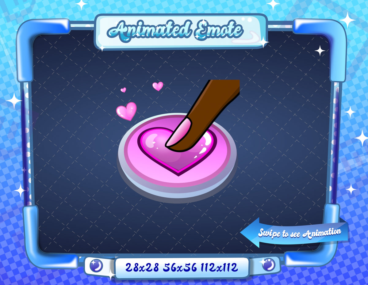 Animated Love Button Emote V2