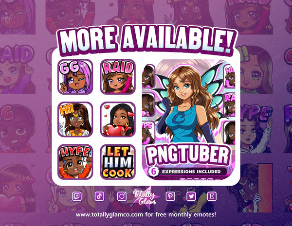 Custom Chibi Girl GIFtuber
