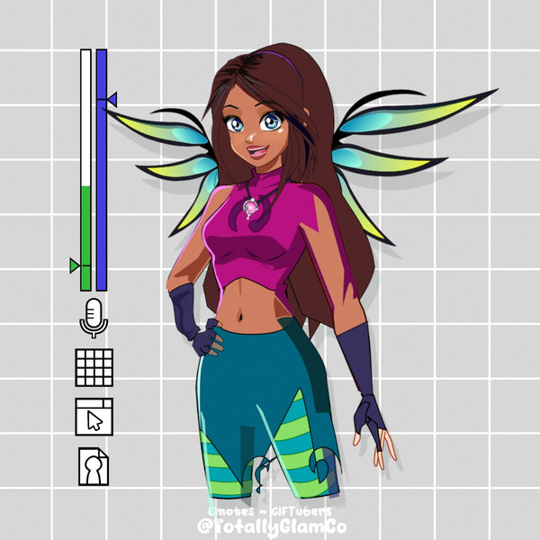 Custom Mystical Glam GIFtuber