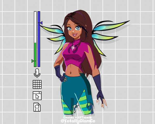 Custom Mystical Glam GIFtuber