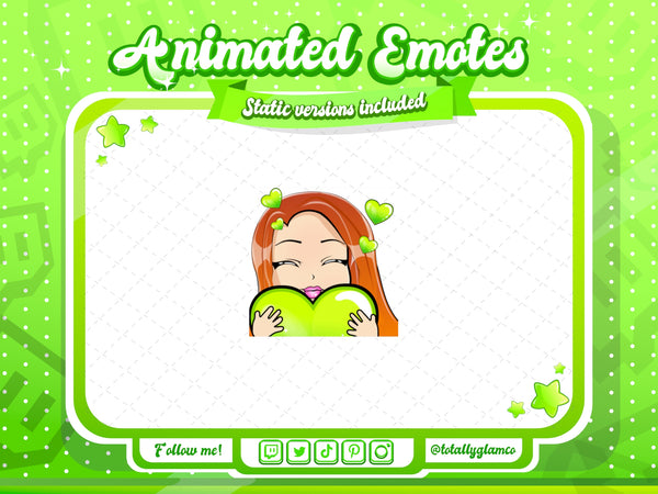 Animated Orange Hair Emotes V1