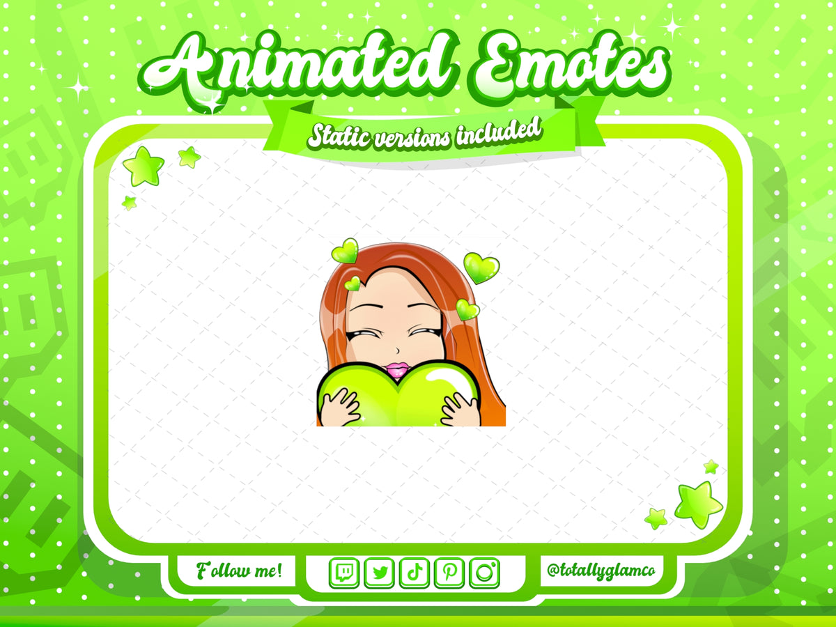 Animated Orange Hair Emotes V1