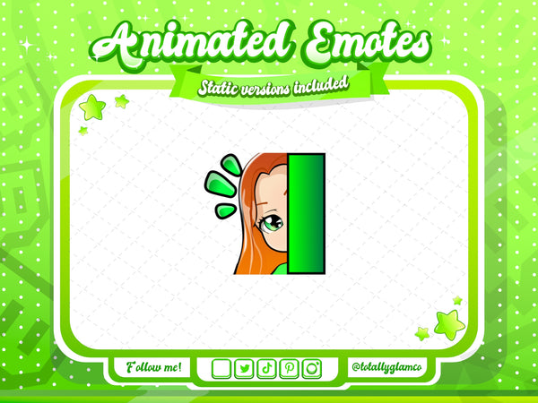 Animated Orange Hair Emotes V1