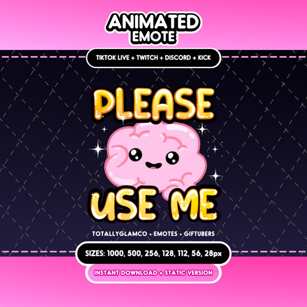Animated Please use me Emote