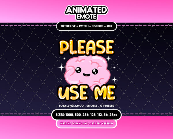 Animated Please use me Emote