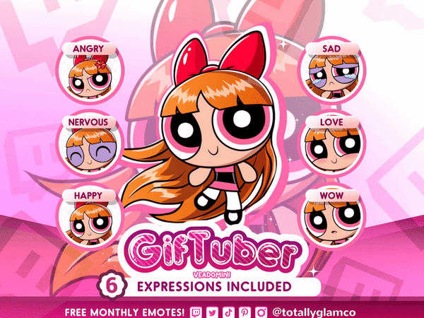 Powerpuff Girls Blossom GIFtuber