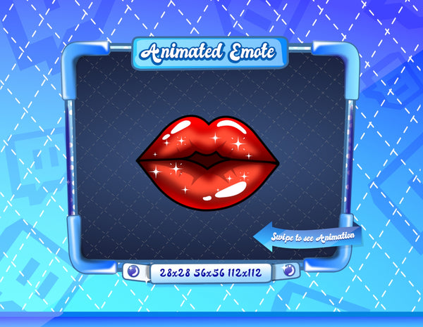 Animated Pucker Up Emote