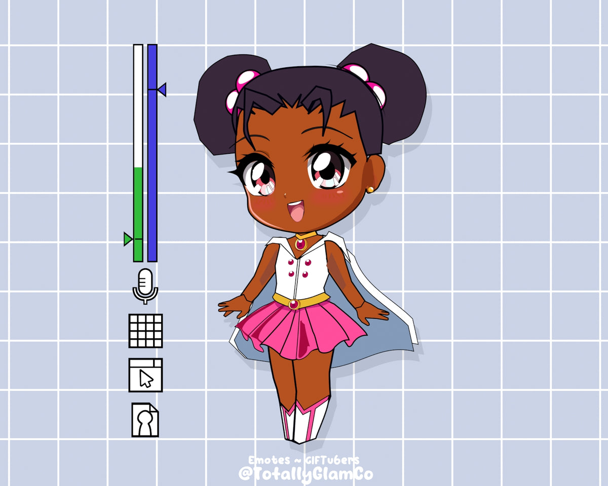 Kawaii Glam Subscriber GIFtuber