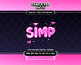 Animated + Static Simp Emote