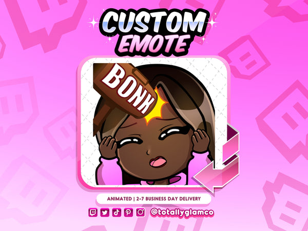 Animated Bonk YCH Custom Chibi Emote