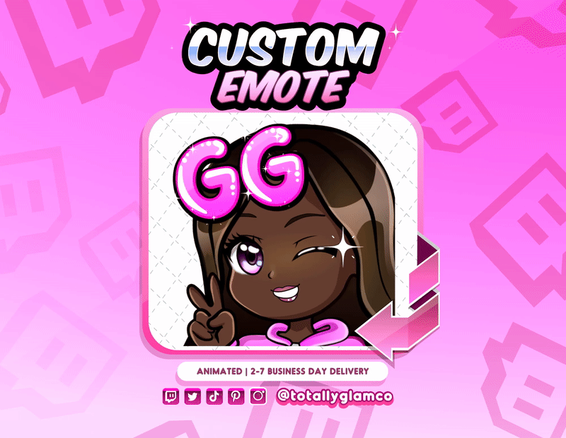 Animated GG YCH Custom Chibi Emote