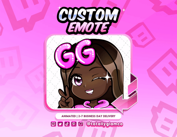 Animated GG YCH Custom Chibi Emote