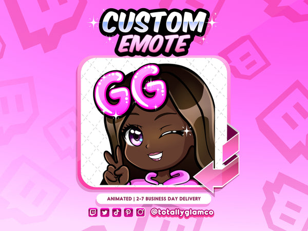 Animated GG YCH Custom Chibi Emote