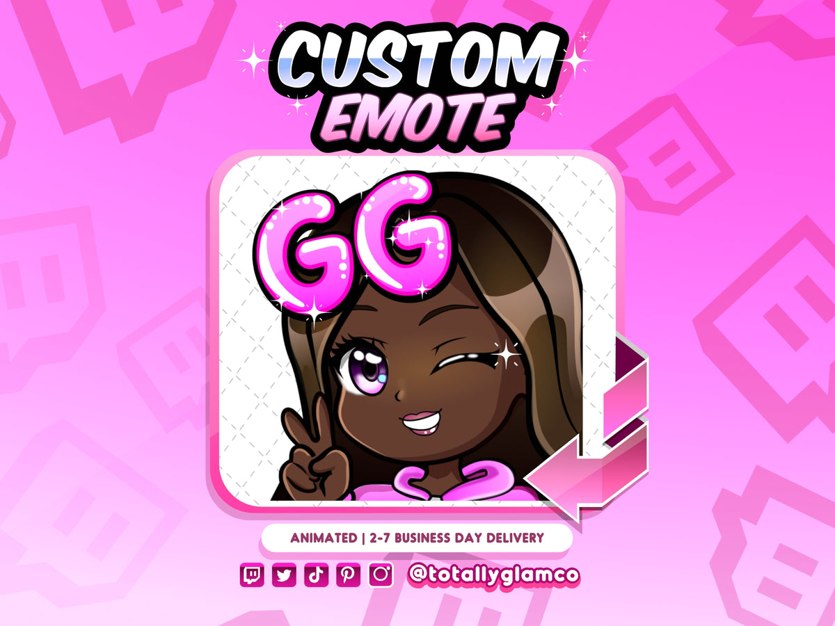 Animated GG YCH Custom Chibi Emote