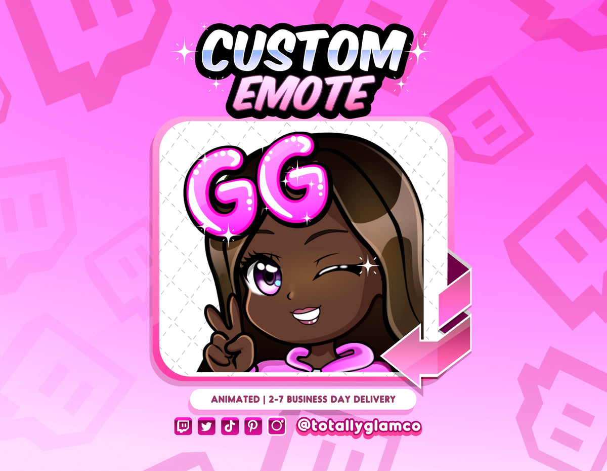 Animated GG YCH Custom Chibi Emote