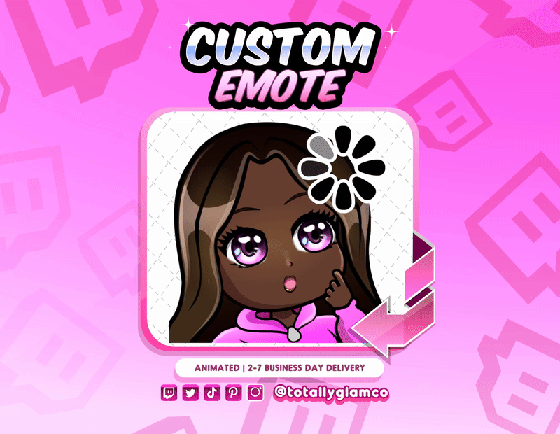 Animated Loading YCH Custom Chibi Emote