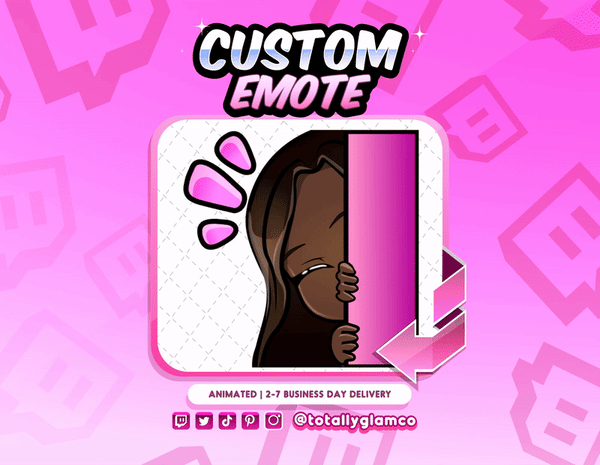 Animated Lurk YCH Custom Chibi Emote