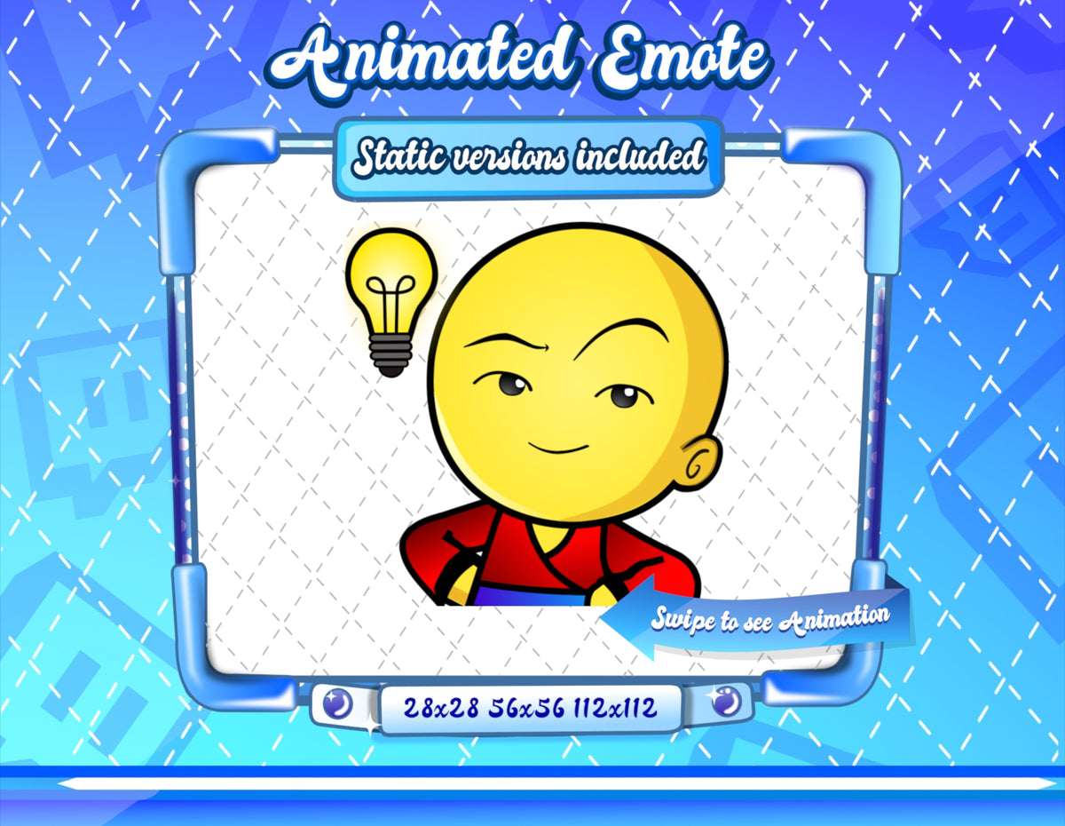 Animated Omi Xiaolin Emote