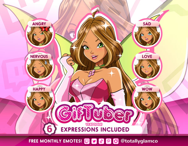 Custom Chibi Girl GIFtuber