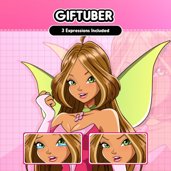 Winx Club Flora GIFtuber