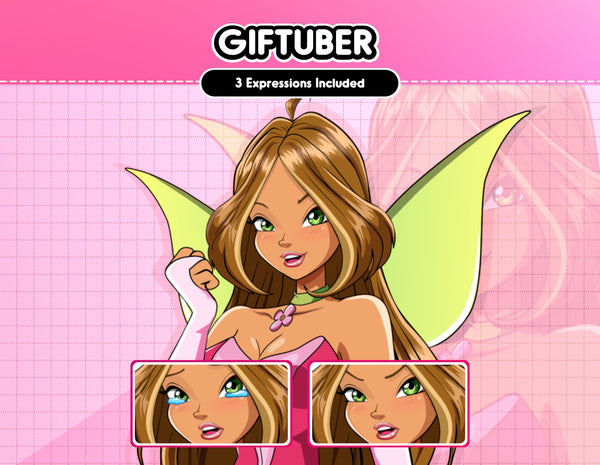 Winx Club Flora GIFtuber